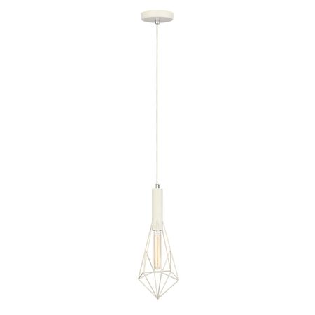 BLACKBAND & WHITEBAND Small Diamond Shape Bird Cage Pendant Lights