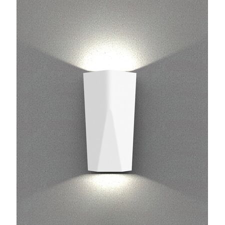 WIGTRI: Exterior LED Tri-CCT Surface Mounted Featured Up/Down Wall Lights IP65