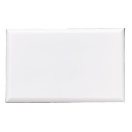 HPM Excel Blank Switch Plate White
