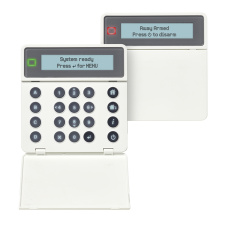 Reliance 1830 Keypad White | Compatible with XR Series Firmware 15-03+ | Multi-Colour LCD Display | Integrated Mifare Reader | by Reliance
