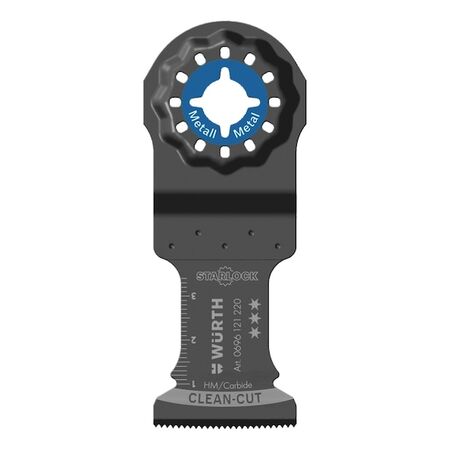 Multi Cutter Saw Blade | Carbide Material | Starlock Adapter | 40mm Cutting Depth | by Wurth