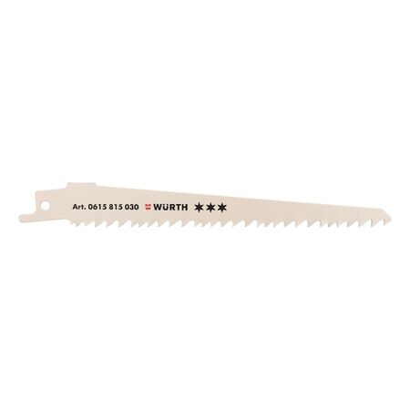 Sabre Saw Blade for Wood | Special Shape for Window Removal | Reinforced Durability | @Pack of 5 | by Wurth