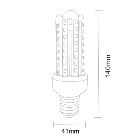 12V AC/DC 3U LED Globes (9W)