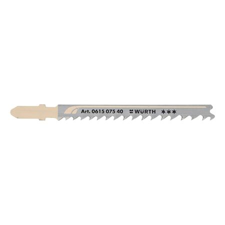 Wood Jigsaw Blade | T Shank Connection | High-Performance Cutting | 5 Pieces | by Wurth