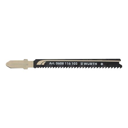 Wood Jigsaw Blade | T Shank Design | Corrugated Cutting | Pack of 5 | by Wurth