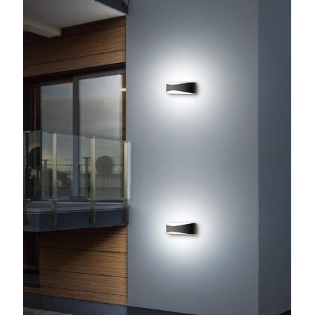 APIS: LED Exterior Surface Mounted  Up/Down Wall Lights IP65