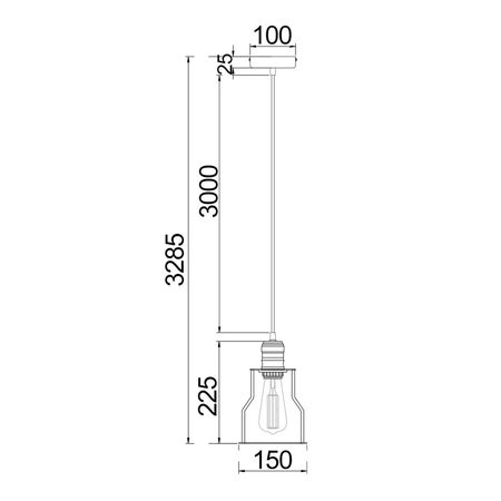 BLACKBAND: Industrial Black Angled Bird Cage Pendant Light