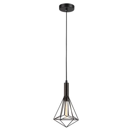 BLACKBAND & WHITEBAND: Diamond Shape Bird Cage Pendant Lights
