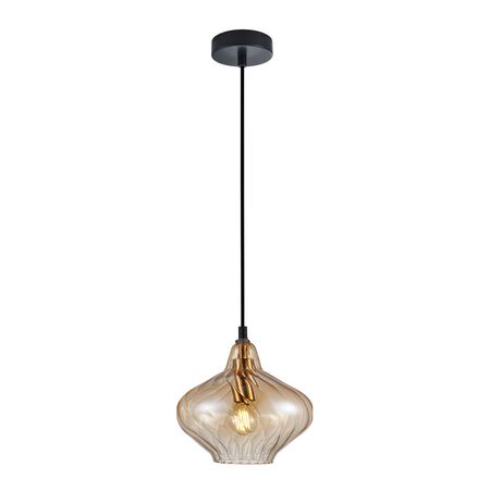 CAMPANA: Interior Wine Glass Shape Ribbed Pendant Lights