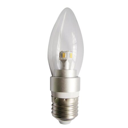 Candle LED Dimmable Globes Clear / Frosted Diffuser (4W)