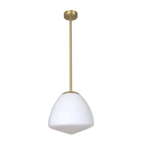CIOTOLA: Interior Tipped Medium Dome Frosted Glass Pendant Lights