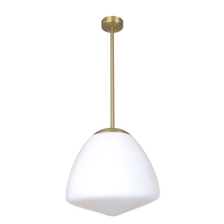 CIOTOLA: Interior Tipped Large Dome Frosted Glass Pendant Lights