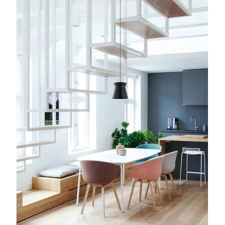 DIABLO: Modern Scandinavian Interior Cone Flat Top Pendant Lights