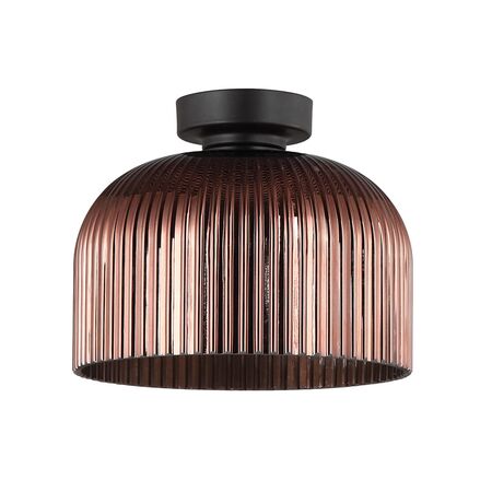 DIYVINTAJ: D.I.Y. Dome Ribbed Glass Batten Fix Ceiling Lights