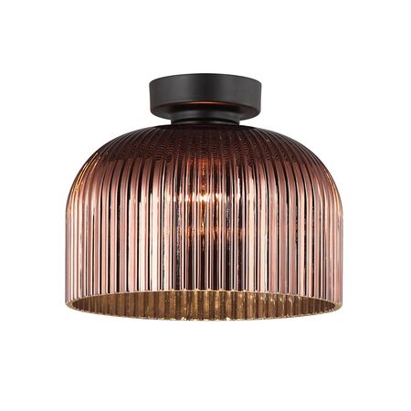 DIYVINTAJ: D.I.Y. Dome Ribbed Glass Batten Fix Ceiling Lights