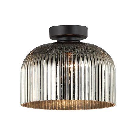 DIYVINTAJ: D.I.Y. Dome Ribbed Glass Batten Fix Ceiling Lights