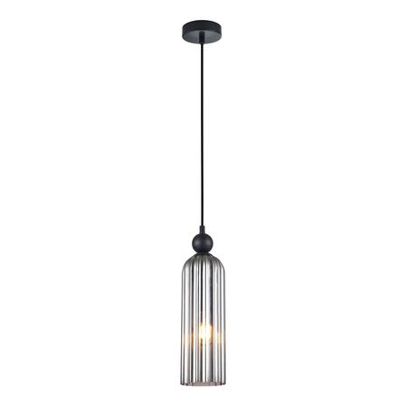 FLAUTA: Interior Round Top Cylinder Ribbed Pendant Lights