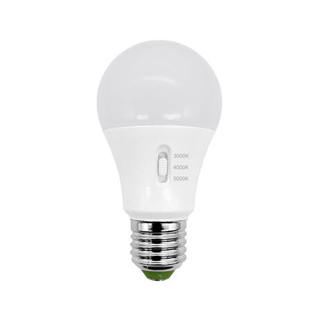 GLSTRI (Dimmable): LED GLS Tri-CCT Dimmable Globes Frosted Diffuser (10W)