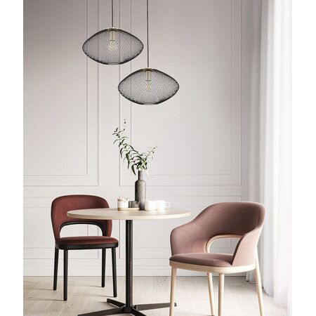 GOLPE: Modern Interior Small Oval Stainless Steel Pendant Lights