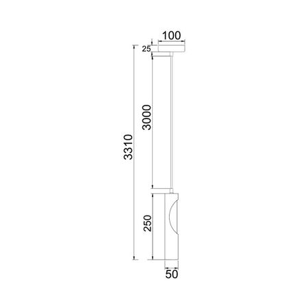 IDA: Interior Iron & Blonde Wood Tube Pendant Lights
