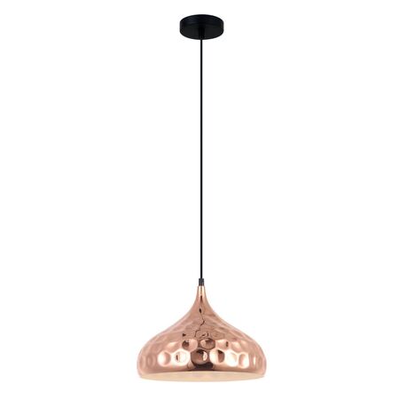 KOPER: Bohemian Copper Plated Dome Pendant Light