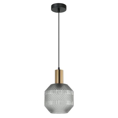 MARACA: Interior Glass Jar With Quadrilateral Segment Pendant Lights