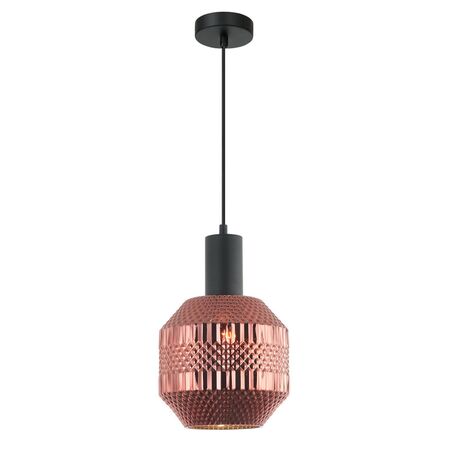 MARACA: Interior Glass Jar With Quadrilateral Segment Pendant Lights