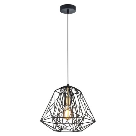 MARTE: Geometric Design Interior Iron Cage Pendant Lights