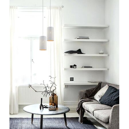 MODELLO: Modern Embossed Oblong Shape Pendant Lights