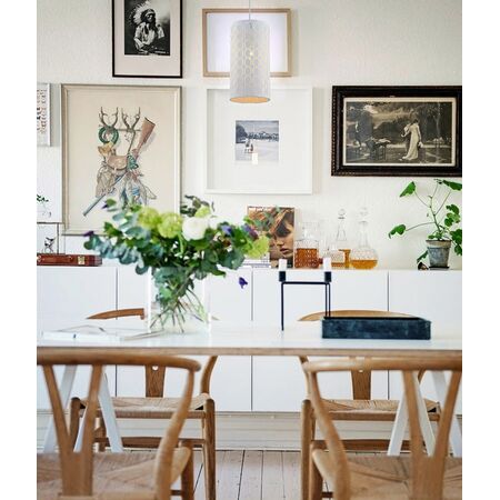 MODELLO: Modern Embossed Oblong Shape Pendant Lights