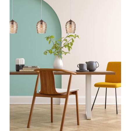 NETA: Interior Wine Glass Shade Segmented Pendant Lights