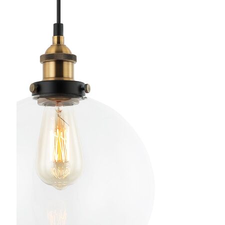 PESINI: Interior Wine Glass with Antique Brass/ Chrome Highlight Pendant Lights
