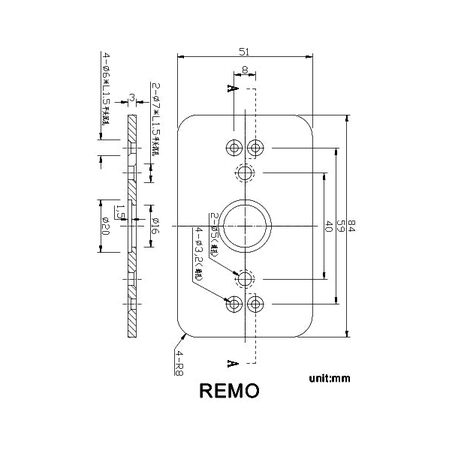 REMO: Surface Mounted LED Exterior Curved Up/Down Wall Lights IP54