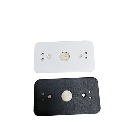 REMO: Surface Mounted LED Exterior Curved Up/Down Wall Lights IP54