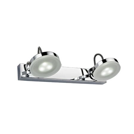 SEATTLE: City Series LED Interior Adjustable Medium Bar Chrome Wall Light