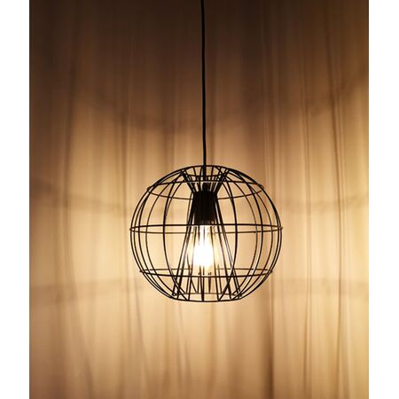 SENTINEL: Modern Minimalist Round Cage Pendant Lights