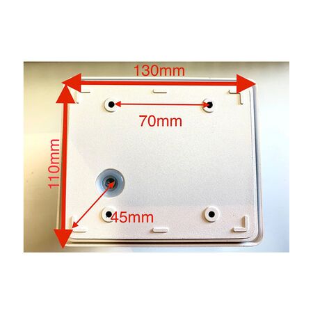TOCA: Exterior LED Surface Mounted Adjustable Lens Covers Up/Down Lights IP65
