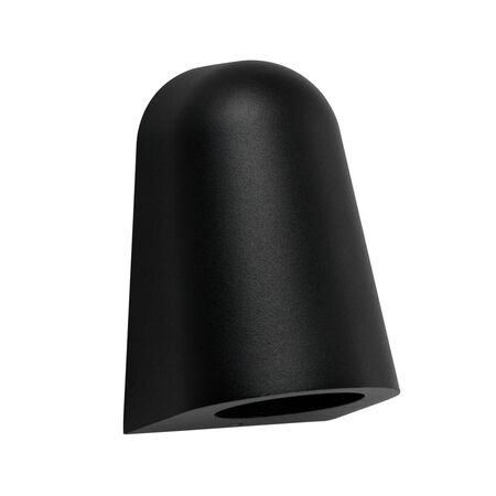 TORQUE: Exterior GU10/MR16 Matte Black Surface Mounted Cone Wall Lights IP65