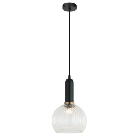 VINTAJ: Interior Wine Glass Shape Ribbed Glass Pendant Lights