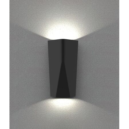 WIGTRI: Exterior LED Tri-CCT Surface Mounted Featured Up/Down Wall Lights IP65
