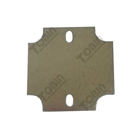 Steel Mounting Plate 65x65mm | Durable Construction | Compatible with BOXCO Enclosures | by Tobin