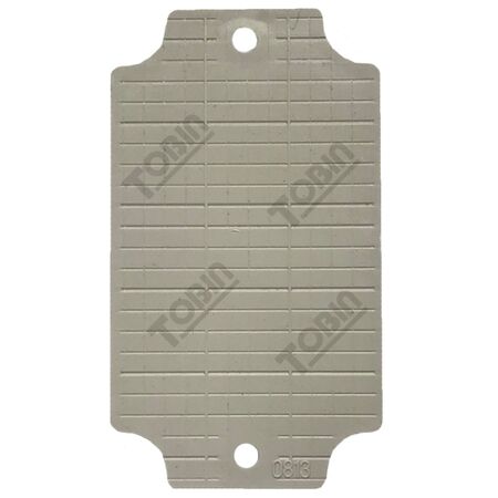 Mounting Plate ABS 65x115 | Durable ABS Material | Compatible with BOXCO Range | by Tobin