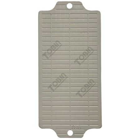 Mounting Plate ABS 65X152 | Durable ABS Plastic | Compatible with BOXCO Enclosures | by Tobin