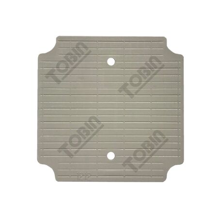 Mounting Plate ABS 101x102 | Durable ABS Material | Compatible with BOXCO Enclosures | by Tobin