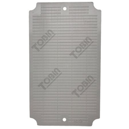 Mounting Plate ABS for BOXCO Range | Durable ABS Material | 122x211 mm | by Tobin