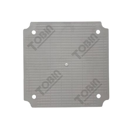 Mounting Plate ABS 159x159mm | Durable ABS Material | Compatible with BOXCO Enclosures | by Tobin