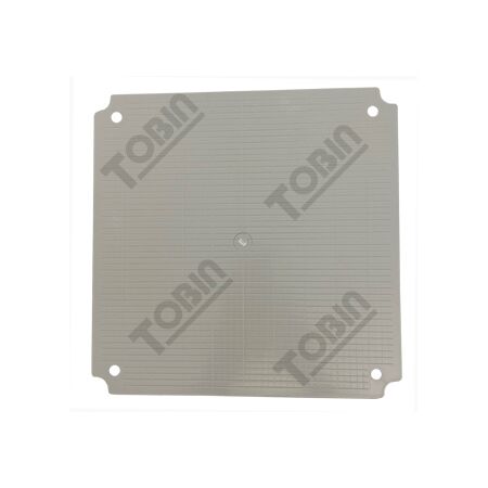 Mounting Plate ABS 248x248 | Durable ABS Material | Compatible with BOXCO Enclosures | by Tobin