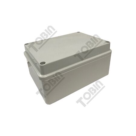 PVC Enclosure Grey Lid Grey Body | IP56 Rated | Durable Construction | Compact Size | by Tobin