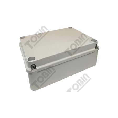 PVC Enclosure Grey Lid Grey Body | IP56 Rated | Durable Construction | by Tobin