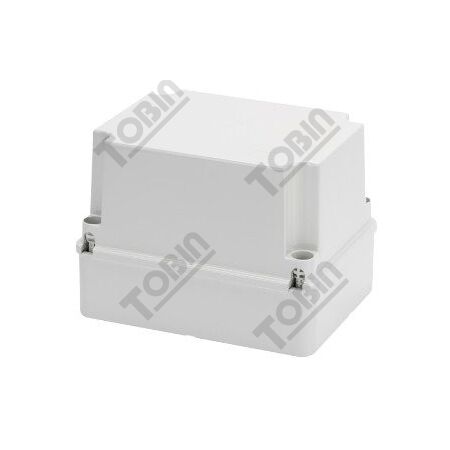 PVC Weatherproof Enclosure | IP56 Rated | Durable Grey Body | Indoor & Outdoor Use | by Tobin